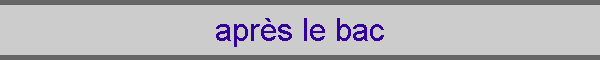 apr�s le bac